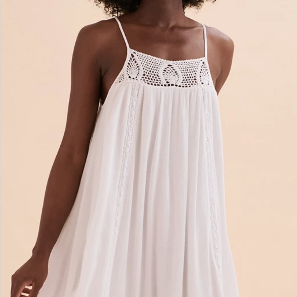 17. Ripcurl Dress With Crochet NWOT
